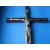 Krzyż drewniany  mahoń na ścianę.Duży 47 cm Wersja LUX